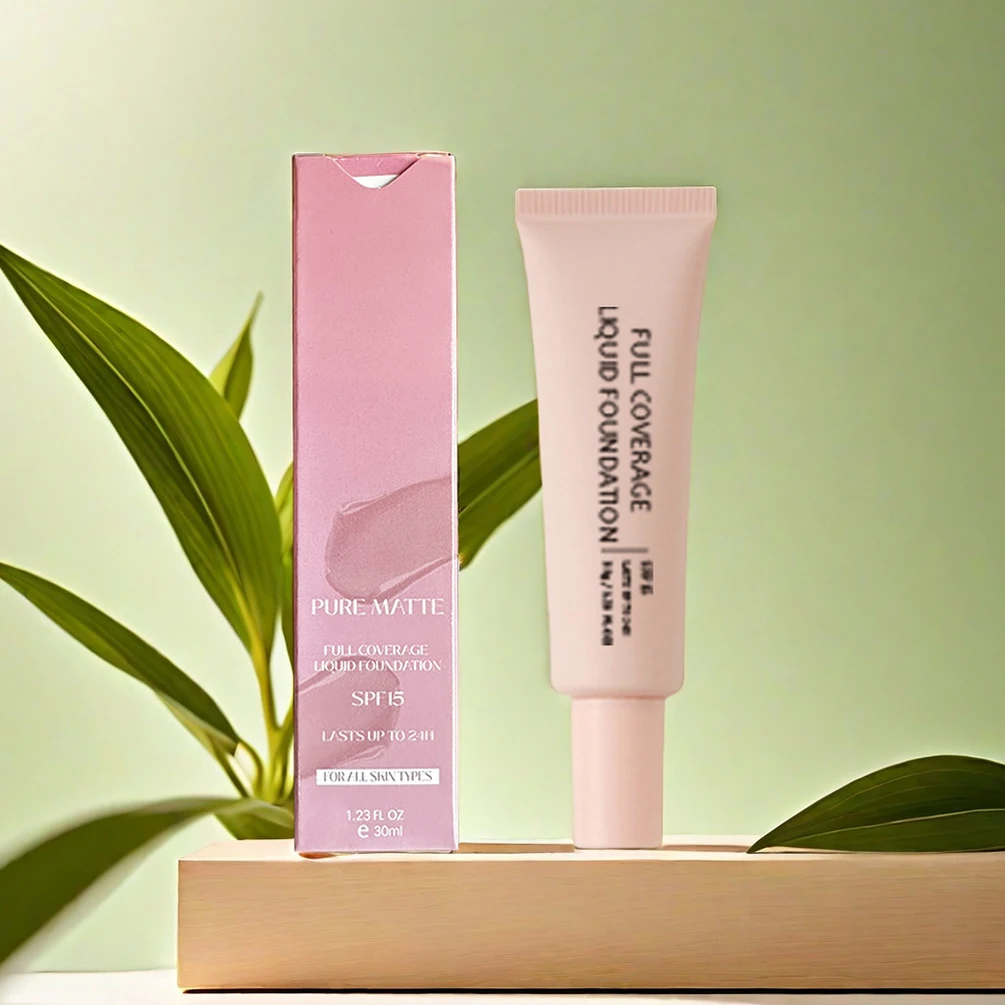 15-color Private Label Liquid Foundation Custom Logo 35g High Coverage Full-coverage Waterproof Long-lasting Moisture Makeup
15-color Private Label Liquid Foundation Custom Logo 35g High Coverage Full-coverage Waterproof Long-lasting Moisture Makeup