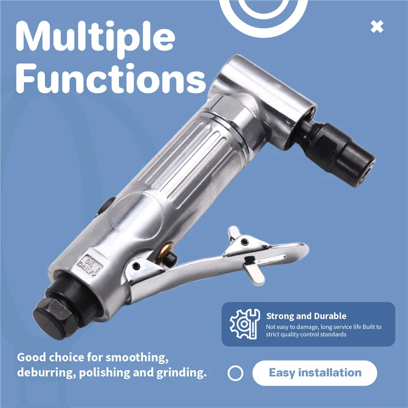 ABGH-Precision Engraving And Polishing Kit With 1/4 Inch 90 Degree Micro-Air Die Grinder And Sanding Discs
ABGH-Precision Engraving And Polishing Kit With 1/4 Inch 90 Degree Micro-Air Die Grinder And Sanding Discs