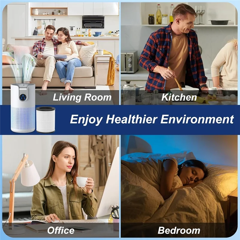 Сменный фильтр для очистителя воздуха MOOKA M03, 2 шт., фильтр H13 True HEPA, высокоэффективный фильтр с активированным углем-A54Q
Сменный фильтр для очистителя воздуха MOOKA M03, 2 шт., фильтр H13 True HEPA, высокоэффективный фильтр с активированным углем-A54Q