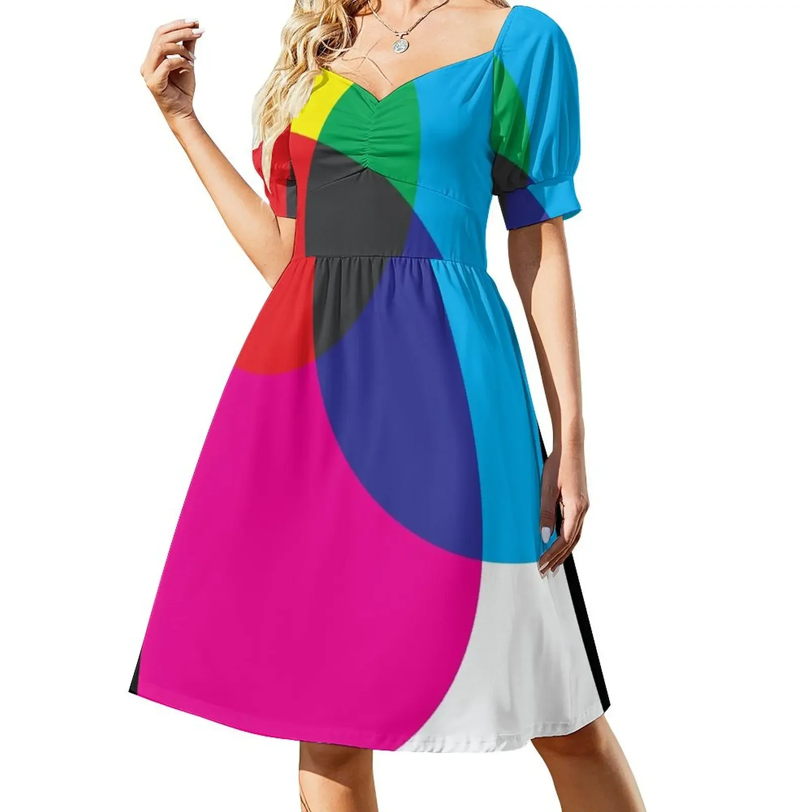 CMYKDesigns Four Short-Sleeved Dress woman dress summer women's suit long sleeve dress
CMYKDesigns Four Short-Sleeved Dress woman dress summer women's suit long sleeve dress