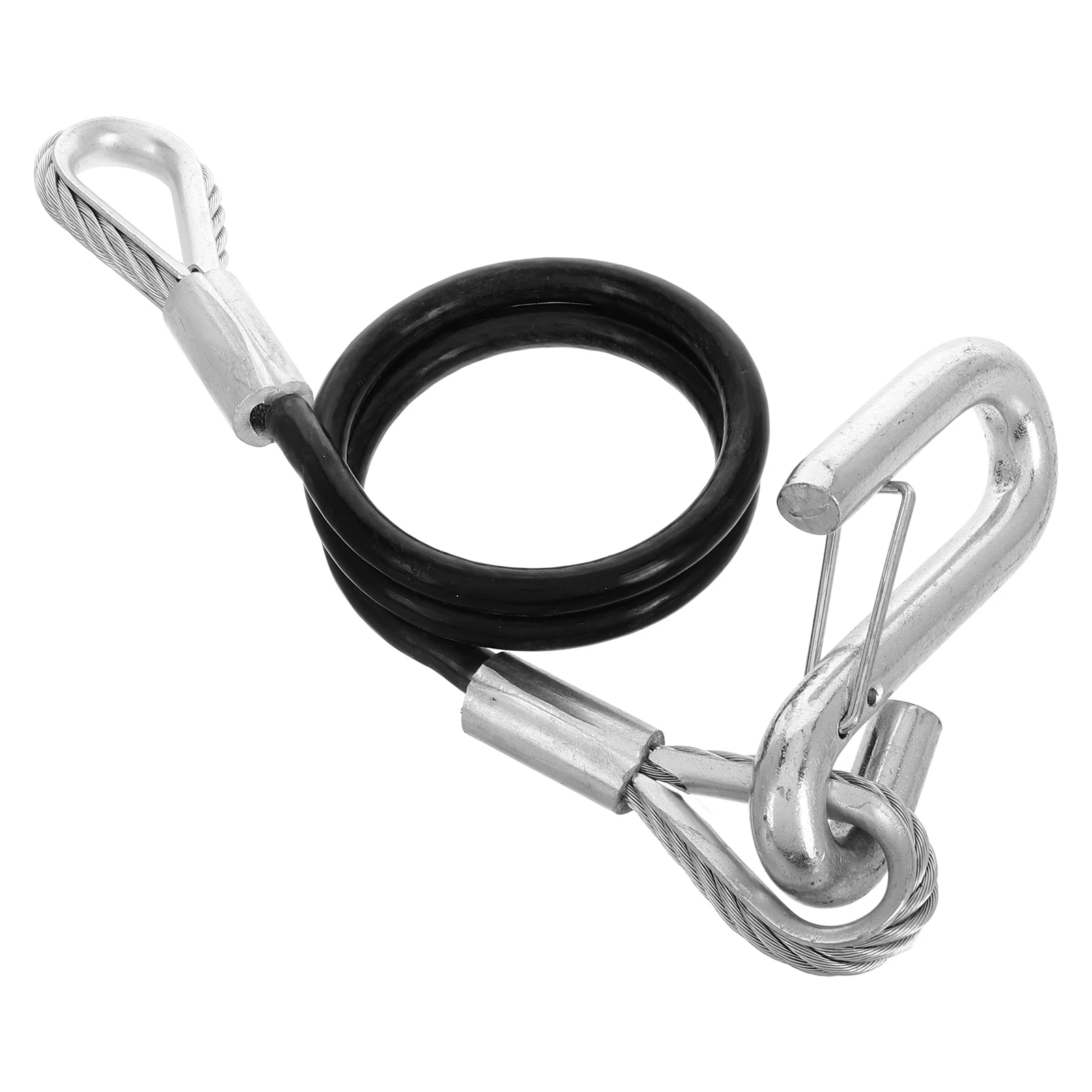 Heavy Duty Trailer Safety Cables Towing Chains With Hooks Spring Steel Wire Rope 3500 Lbs Breakaway Cable For Trucks Suv Atvs
Heavy Duty Trailer Safety Cables Towing Chains With Hooks Spring Steel Wire Rope 3500 Lbs Breakaway Cable For Trucks Suv Atvs