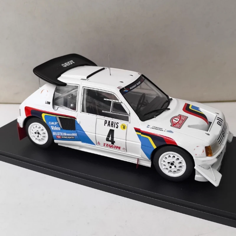 IXO 1/18 Scale 205 T16 E2 #4 1986 Alloy Simulation Car Model Static Collection Decorated Holiday Gifts Toys Souvenir Gift
IXO 1/18 Scale 205 T16 E2 #4 1986 Alloy Simulation Car Model Static Collection Decorated Holiday Gifts Toys Souvenir Gift