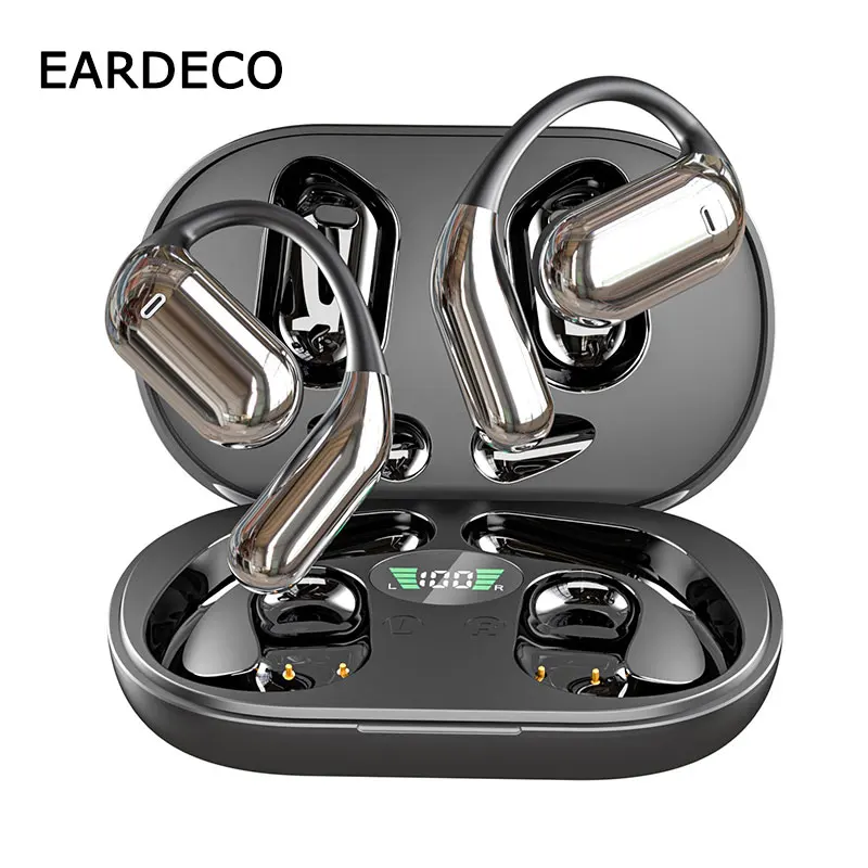 EARDECO TWS Earhook Wireless Bluetooth Headset Wireless Headphones HD Calls Earphones with Mic Long Battery Life Outdoor Sports
EARDECO TWS Earhook Wireless Bluetooth Headset Wireless Headphones HD Calls Earphones with Mic Long Battery Life Outdoor Sports