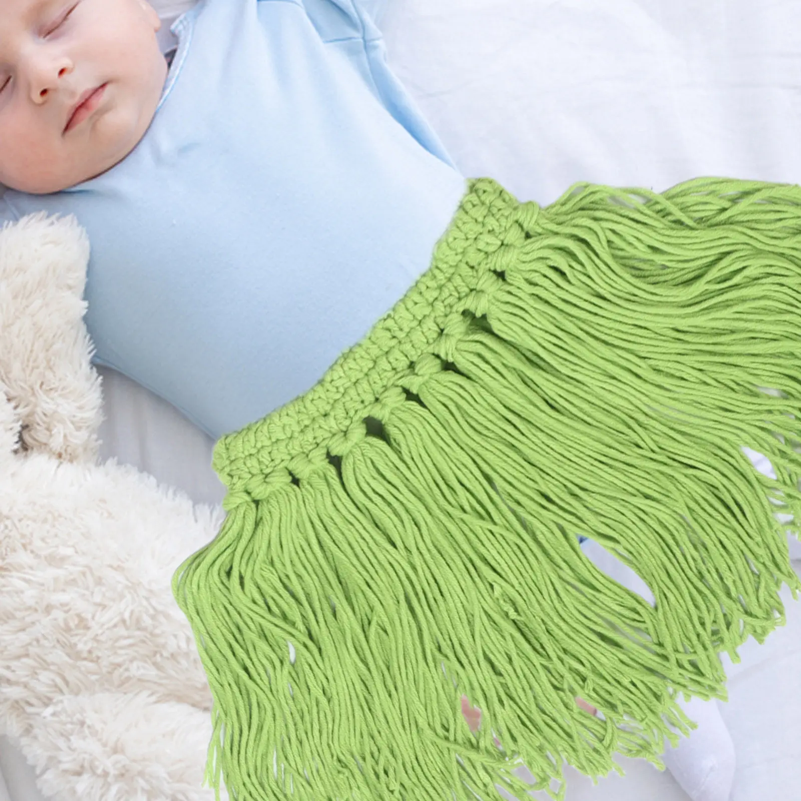1Set Newborn Photography Outfit Set Hawaiian Luau Grass Skirt Knit Costume for Baby Boy Girl Photo Shoot Festival Stage Props
1Set Newborn Photography Outfit Set Hawaiian Luau Grass Skirt Knit Costume for Baby Boy Girl Photo Shoot Festival Stage Props