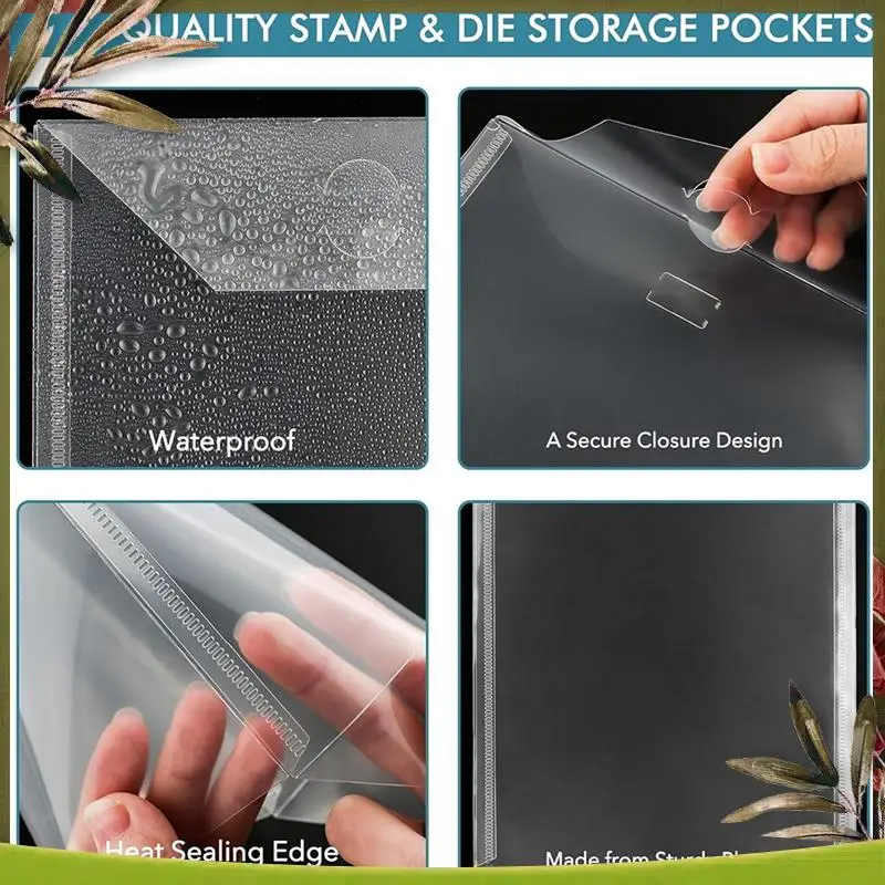 New-7X5in Storage Envelopes,Resealable Plastic Envelopes Pockets Storage Bag For Clear Stamp,Die Cuts,Scrapbook Paper
New-7X5in Storage Envelopes,Resealable Plastic Envelopes Pockets Storage Bag For Clear Stamp,Die Cuts,Scrapbook Paper