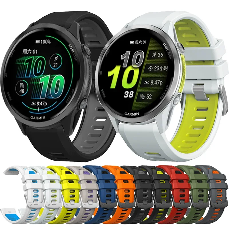 Спортивный силиконовый ремешок 22 мм для Garmin Forerunner 970 965 955 Solar 945 935 Ремешок для часов Forerunner 970 Браслет-браслет
Спортивный силиконовый ремешок 22 мм для Garmin Forerunner 970 965 955 Solar 945 935 Ремешок для часов Forerunner 970 Браслет-браслет
