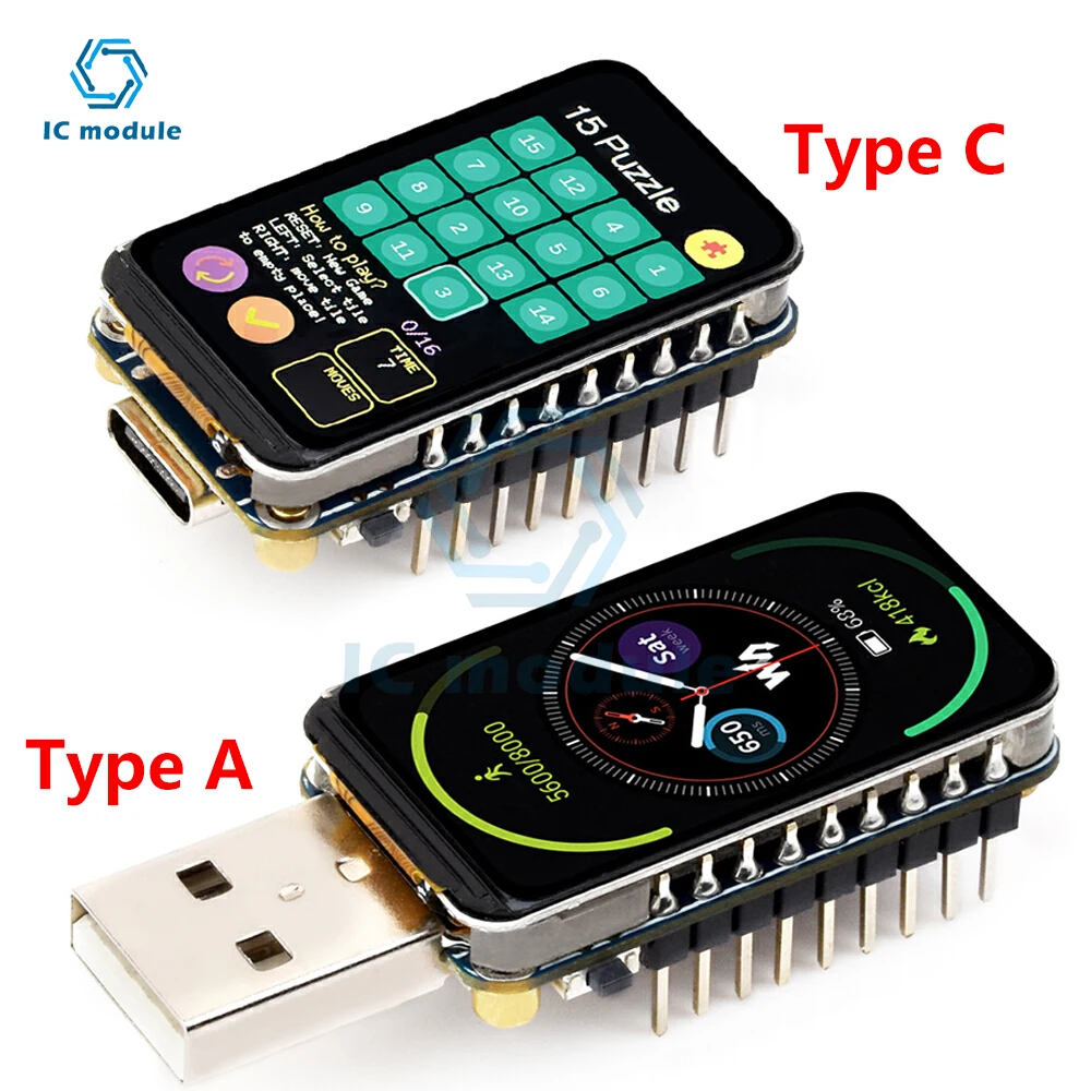 RP2350 1.47-inch LCD Display Development Board RP2350A 172 x 320 RGB color Screen Dual Core Dual Architecture Development Board
RP2350 1.47-inch LCD Display Development Board RP2350A 172 x 320 RGB color Screen Dual Core Dual Architecture Development Board