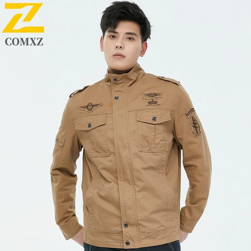 COMXZ 2025 Men Jacket Fashion American style Trend Workwear sports Vintage Coat Cold Proof Warm Menswear lightweight windbreaker 
COMXZ 2025 Men Jacket Fashion American style Trend Workwear sports Vintage Coat Cold Proof Warm Menswear lightweight windbreaker