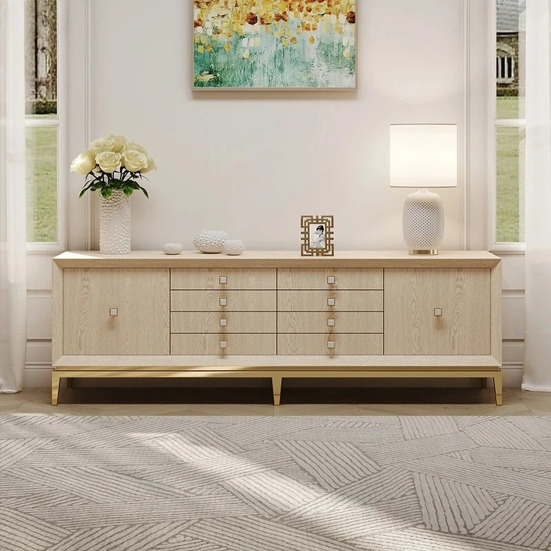 TV Modern Simple Living Room Video Cabinet Villa Large Flat Floor New High-end Solid Wood Floor Cabinet
TV Modern Simple Living Room Video Cabinet Villa Large Flat Floor New High-end Solid Wood Floor Cabinet