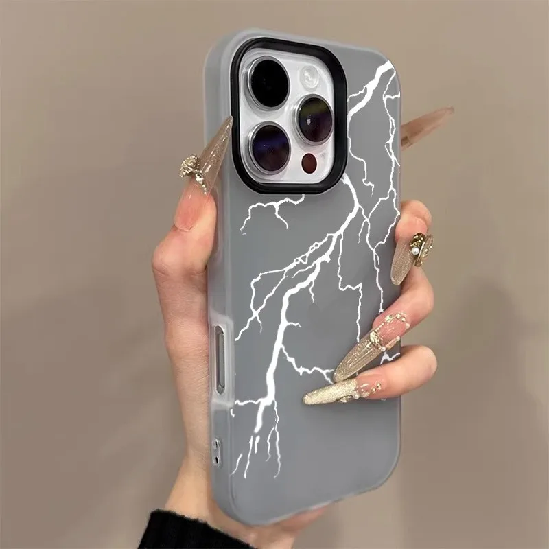 Lightning Pattern Phone Case Shockproof Bumper Cover For iPhone 11 12 13 14 15 16 17 Pro Max 15 Pro 14 Plus 11 Pro XR XS Max 16E
Lightning Pattern Phone Case Shockproof Bumper Cover For iPhone 11 12 13 14 15 16 17 Pro Max 15 Pro 14 Plus 11 Pro XR XS Max 16E