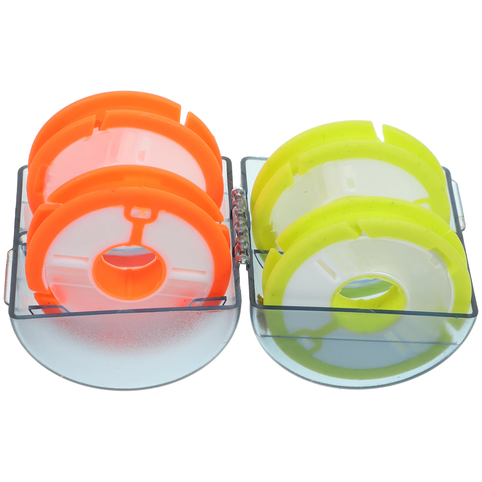 4 Fishing Line Bobbins Anti-fall Silicone Main Line Box Storage Spools Winding Tool Organizer Eco-friendly Shock-resistant
4 Fishing Line Bobbins Anti-fall Silicone Main Line Box Storage Spools Winding Tool Organizer Eco-friendly Shock-resistant