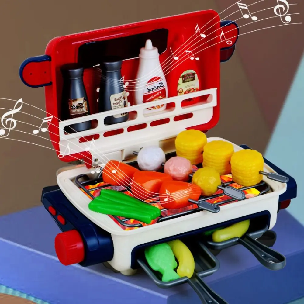 34pcs/set LED Simulated Barbecue Set Spray Play House Kids Pretend Cooking Toy Simulation Food Montessori Kids BBQ Playset
34pcs/set LED Simulated Barbecue Set Spray Play House Kids Pretend Cooking Toy Simulation Food Montessori Kids BBQ Playset