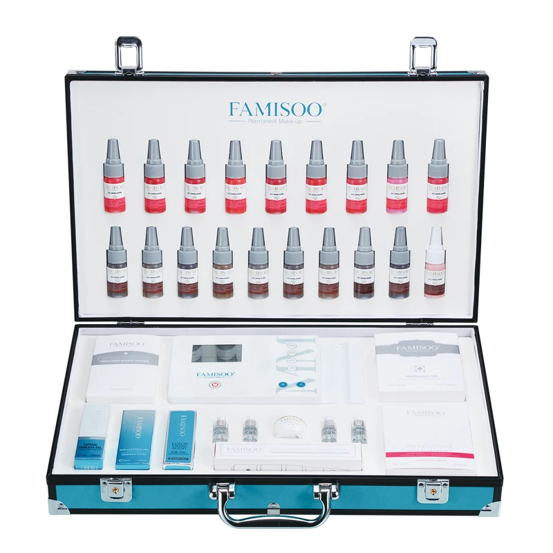 Профессиональный набор для перманентного макияжа от OEM-производителя: пигменты, косметические инструменты, тату-машинка и чернила для перманентного макияжа.
Профессиональный набор для перманентного макияжа от OEM-производителя: пигменты, косметические инструменты, тату-машинка и чернила для перманентного макияжа.