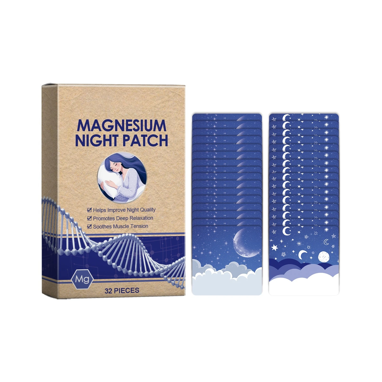 Sleep patch, night care sleep herbal fragrance relieves body fatigue and falls asleep easily
Sleep patch, night care sleep herbal fragrance relieves body fatigue and falls asleep easily