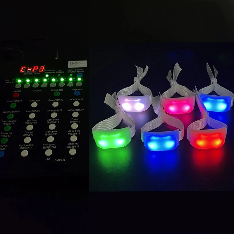 LED Luminous Wristband 100-1000Pcs
LED Luminous Wristband 100-1000Pcs