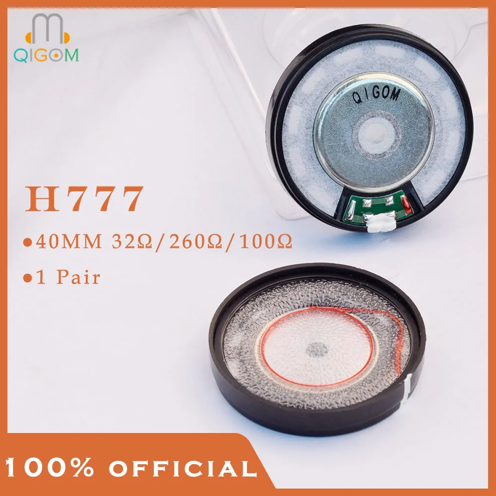 Комплект наушников QIGOM H777, 1 пара, 40 мм, 32/100/260 Ом, блок наушников без полосок, уменьшение шума фона, блок наушников
Комплект наушников QIGOM H777, 1 пара, 40 мм, 32/100/260 Ом, блок наушников без полосок, уменьшение шума фона, блок наушников