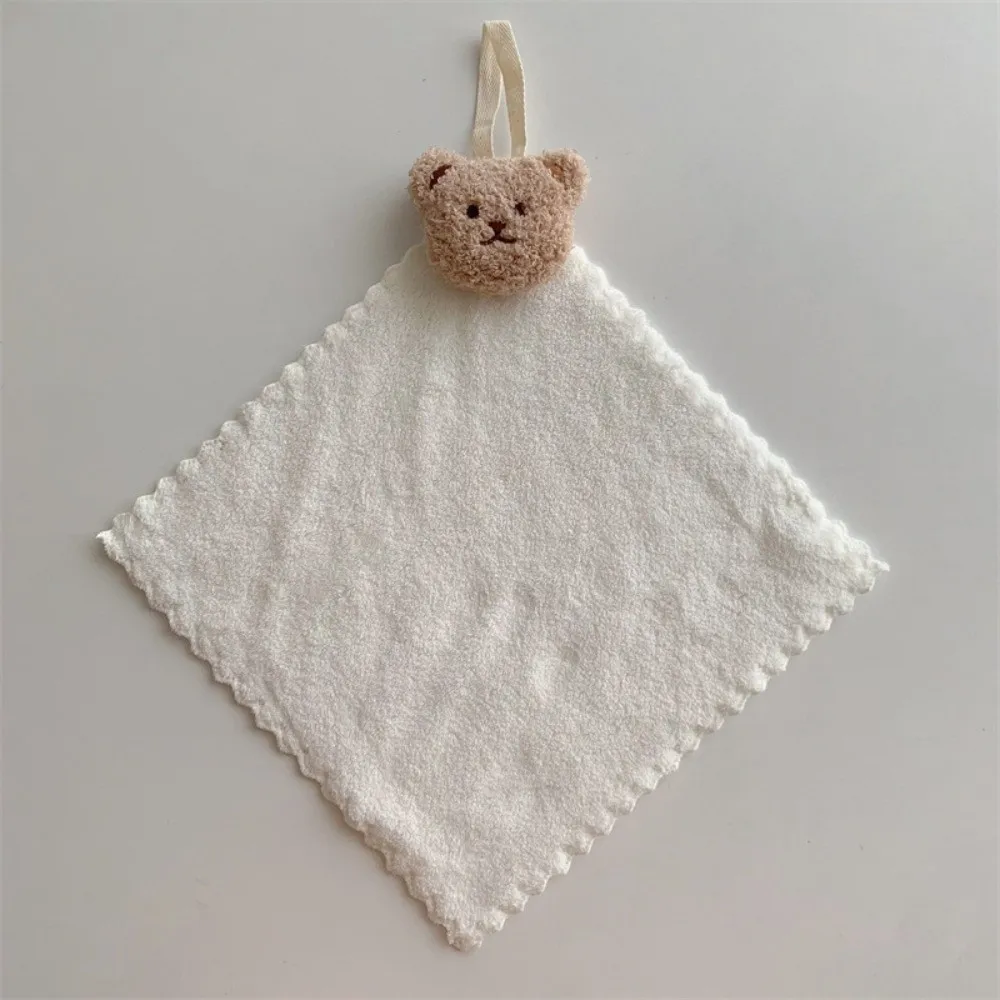 Cute Quick-Dry Bear Hand Towels Soft Absorbent Handkerchief Hanging Cartoon Fingertip Towels Kitchen
Cute Quick-Dry Bear Hand Towels Soft Absorbent Handkerchief Hanging Cartoon Fingertip Towels Kitchen