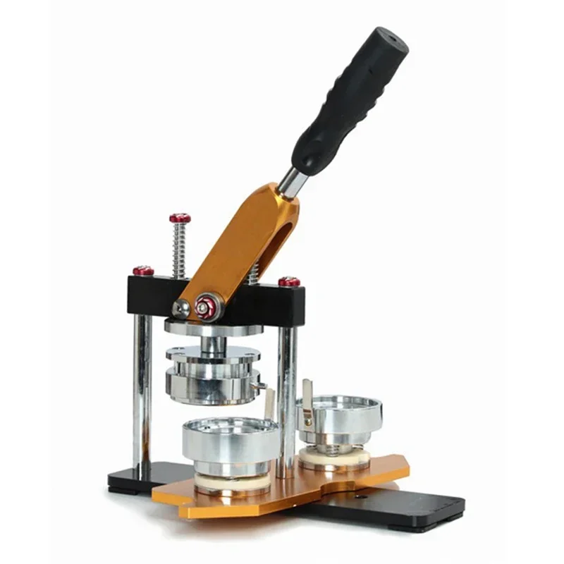 New Small Rotary Badge Machine Shake Head Badge Making Machine Mold DIY Equipment Work Card Set
New Small Rotary Badge Machine Shake Head Badge Making Machine Mold DIY Equipment Work Card Set