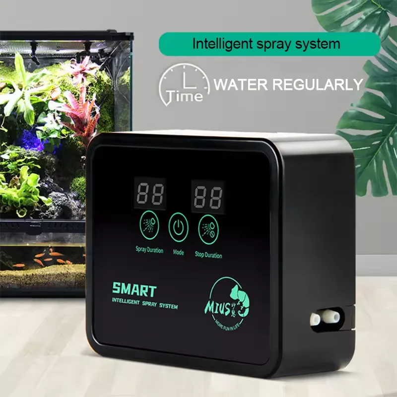 Intelligent Reptile Fogger Terrariums Humidifier Electronic Timer Automatic Mist Rainforest Spray System Kit Sprinkler Control
Intelligent Reptile Fogger Terrariums Humidifier Electronic Timer Automatic Mist Rainforest Spray System Kit Sprinkler Control