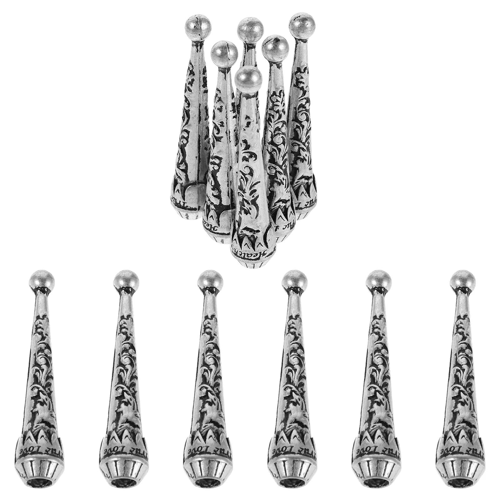 12pcs Tips Metal Replacement Cord Ends Diy Bolo Making Supplies Decorative Bolo Tie Accessories Vintage Tie End Caps Diy
12pcs Tips Metal Replacement Cord Ends Diy Bolo Making Supplies Decorative Bolo Tie Accessories Vintage Tie End Caps Diy