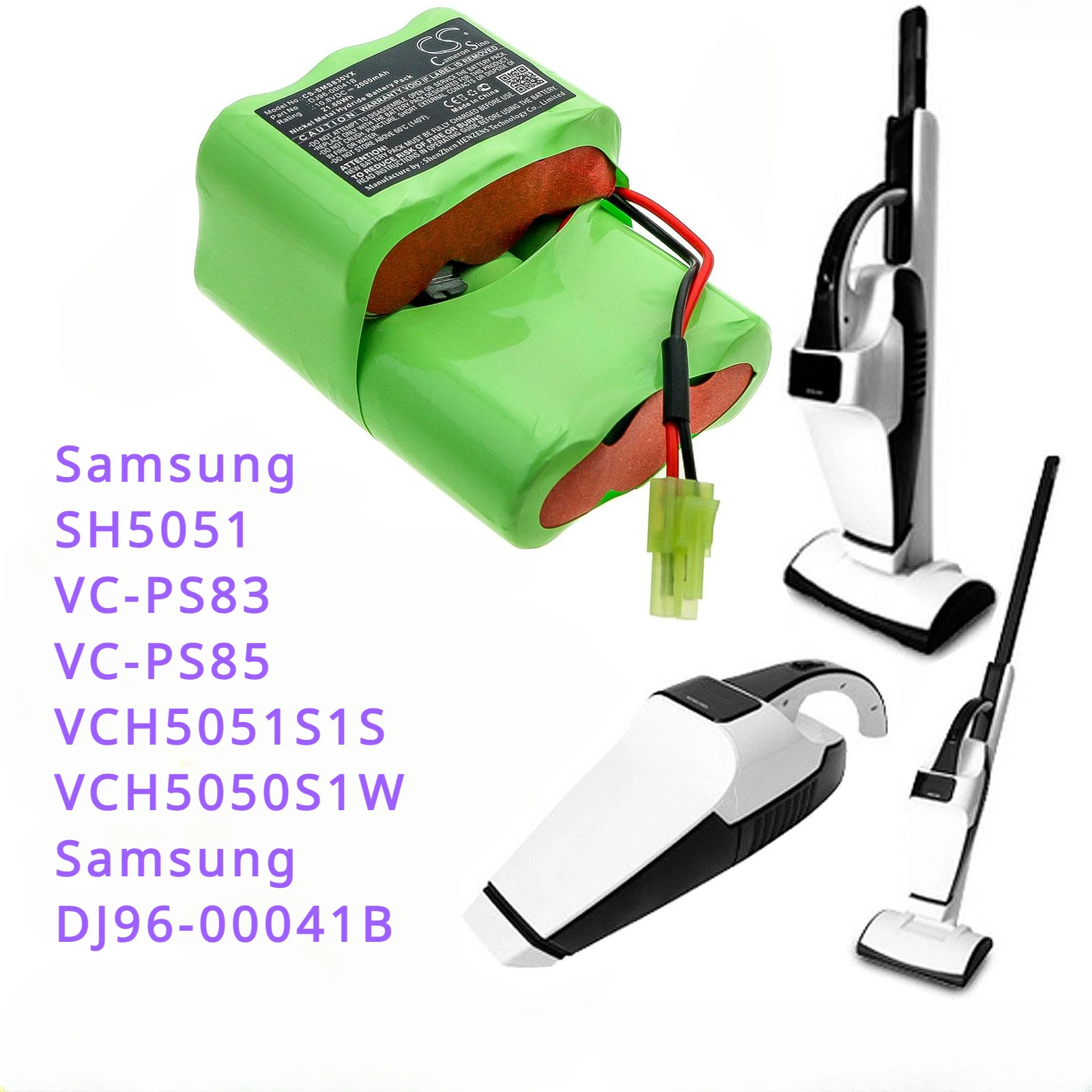 Аккумулятор Cameron Sino для пылесоса, 2000 мАч для Samsung SH5051, DJ96-00041B, VCH5051S1S, VCH5050S1W
Аккумулятор Cameron Sino для пылесоса, 2000 мАч для Samsung SH5051, DJ96-00041B, VCH5051S1S, VCH5050S1W