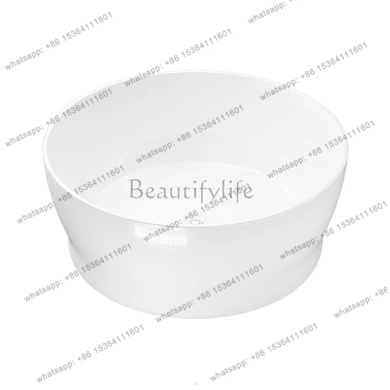 1.3m teacup round bathtub Home hotel freestanding acrylic bathtub QT-052
1.3m teacup round bathtub Home hotel freestanding acrylic bathtub QT-052
