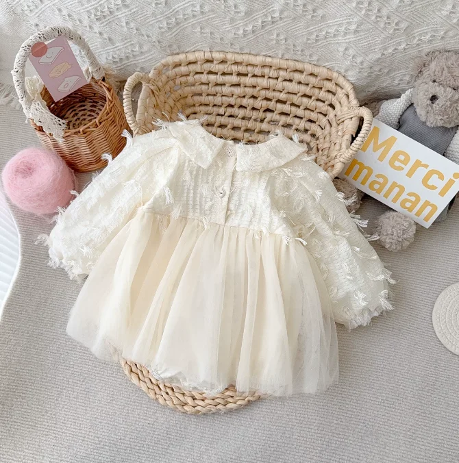 New Infant Girls Spring Long Sleeve Tassel Romper , Newborn Princess Kids Sweet Party Birthday Clothes 0-2T
New Infant Girls Spring Long Sleeve Tassel Romper , Newborn Princess Kids Sweet Party Birthday Clothes 0-2T