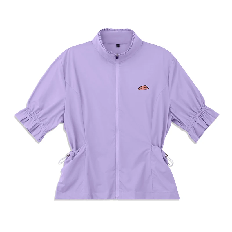 Summer New Golf Women's Outdoor Sports Half Sleeve Windbreaker Comfortable Stand up Collar Short Top Versatile Fashion Coat
Summer New Golf Women's Outdoor Sports Half Sleeve Windbreaker Comfortable Stand up Collar Short Top Versatile Fashion Coat