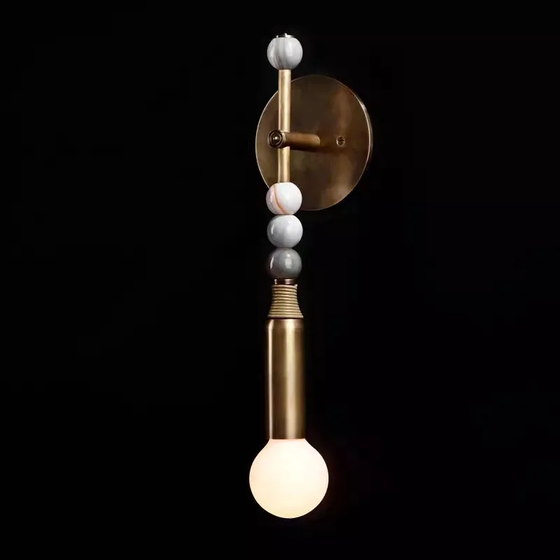 Vintage Copper & Brass Wall Lamp Retro Luxury Nordic Design Sconce Light for Hotel Bedroom Corridor Interior Decoration - Brass
Vintage Copper & Brass Wall Lamp Retro Luxury Nordic Design Sconce Light for Hotel Bedroom Corridor Interior Decoration - Brass