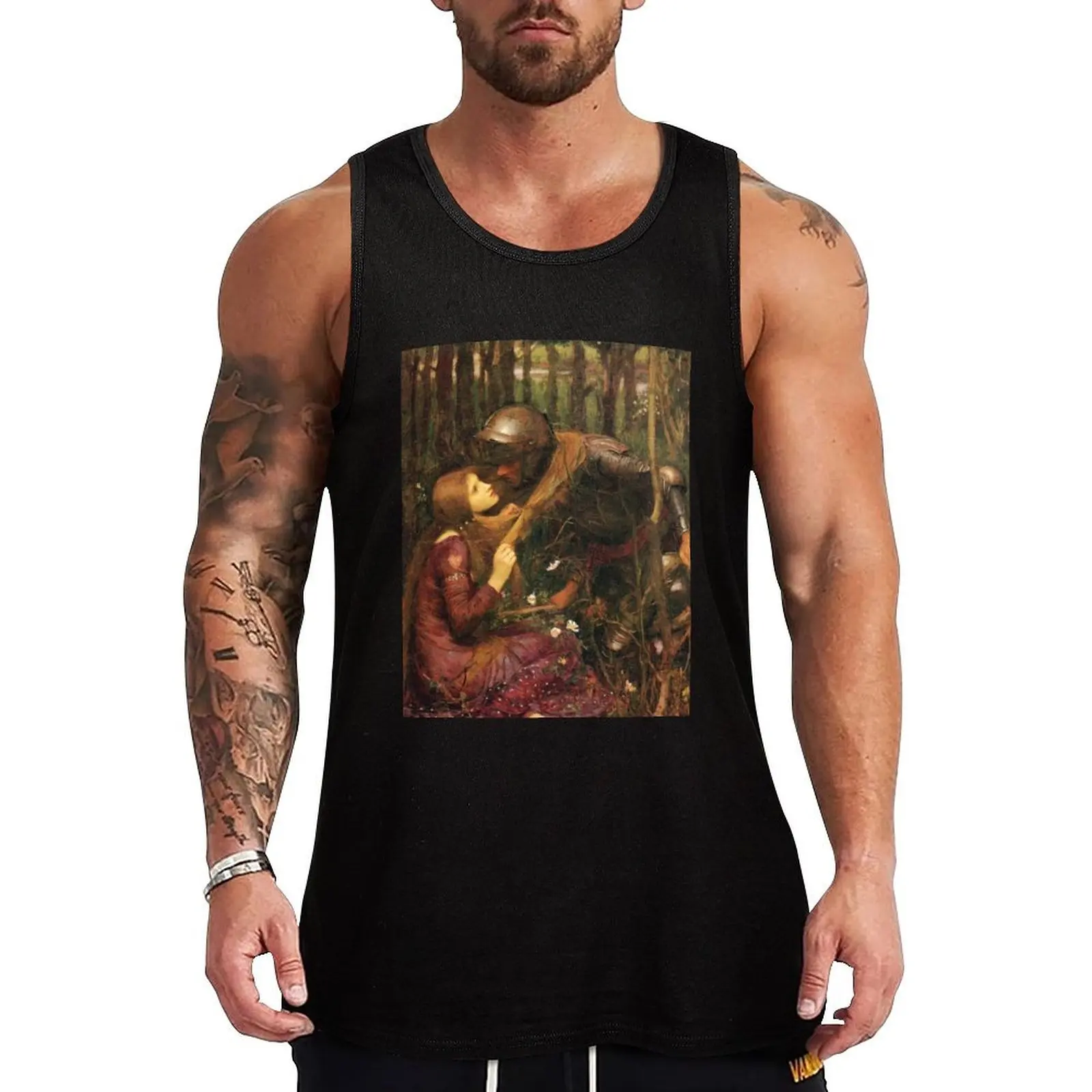 La Belle Dame sans Mercy - John William Waterhouse Tank Top men gym cotton t-shirts man
La Belle Dame sans Mercy - John William Waterhouse Tank Top men gym cotton t-shirts man
