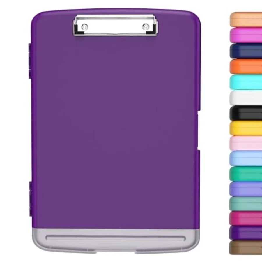 Clipboard with Storage with Pen Holder, Folder Nursing Clip Board 8.5 x 11 Foilo-Side Opening, High Capacity, Light Weight for
Clipboard with Storage with Pen Holder, Folder Nursing Clip Board 8.5 x 11 Foilo-Side Opening, High Capacity, Light Weight for