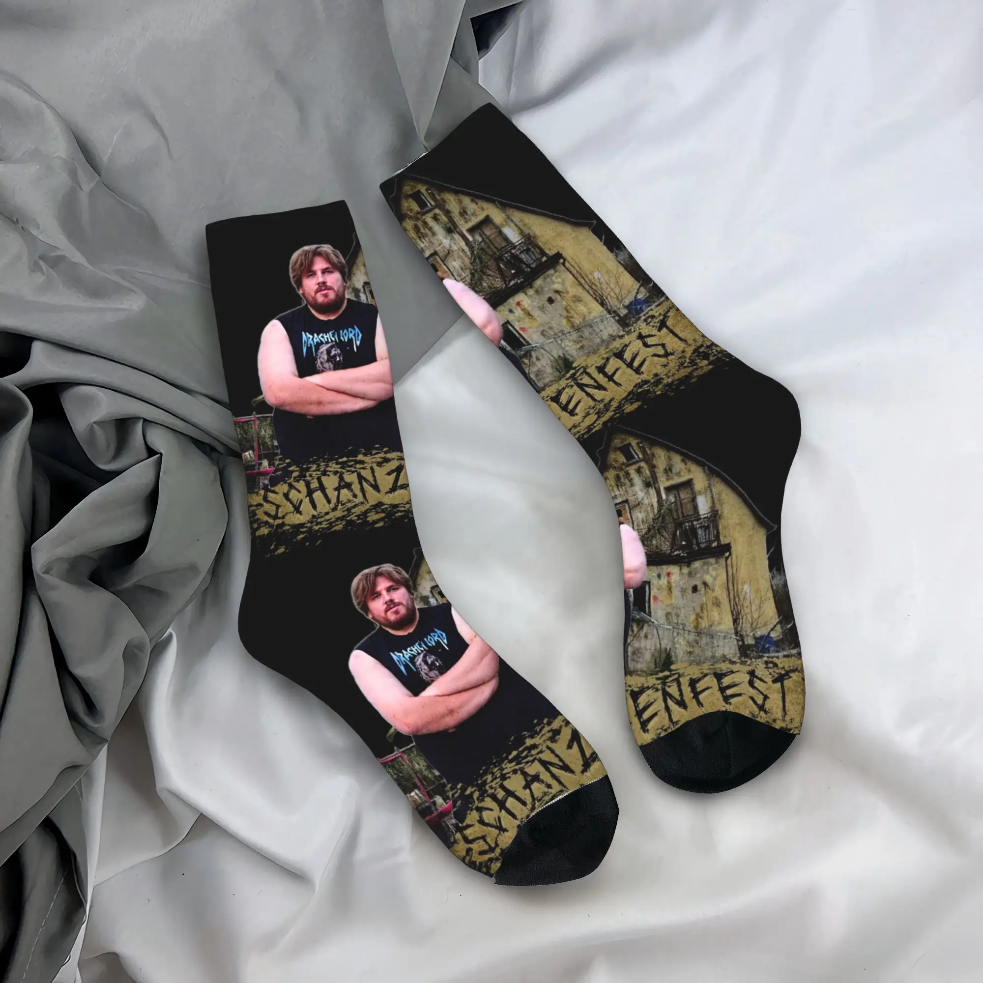 Autumn Winter Funny Unisex Schanzenfest Drachenlord Drachenschanze Socks Sweat Absorbing Soccer Socks
Autumn Winter Funny Unisex Schanzenfest Drachenlord Drachenschanze Socks Sweat Absorbing Soccer Socks