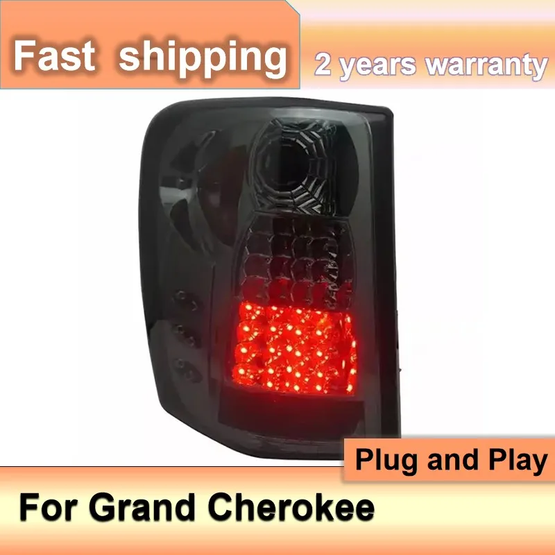 Автомобильные аксессуары для Jeep Taillight 1999-2004 Grand Cherokee Задний фонарь Дымчатый задний DRL Противотуманный тормоз Реверсивный указатель поворота
Автомобильные аксессуары для Jeep Taillight 1999-2004 Grand Cherokee Задний фонарь Дымчатый задний DRL Противотуманный тормоз Реверсивный указатель поворота