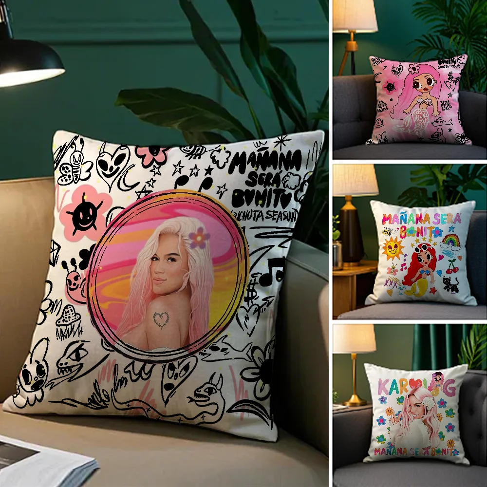 Cartoon Manana Sera K-Karol G Pillow Case Plush Fabric Soft Double Sided Print Sofa Cushion Cover Throw Pillow Covers
Cartoon Manana Sera K-Karol G Pillow Case Plush Fabric Soft Double Sided Print Sofa Cushion Cover Throw Pillow Covers