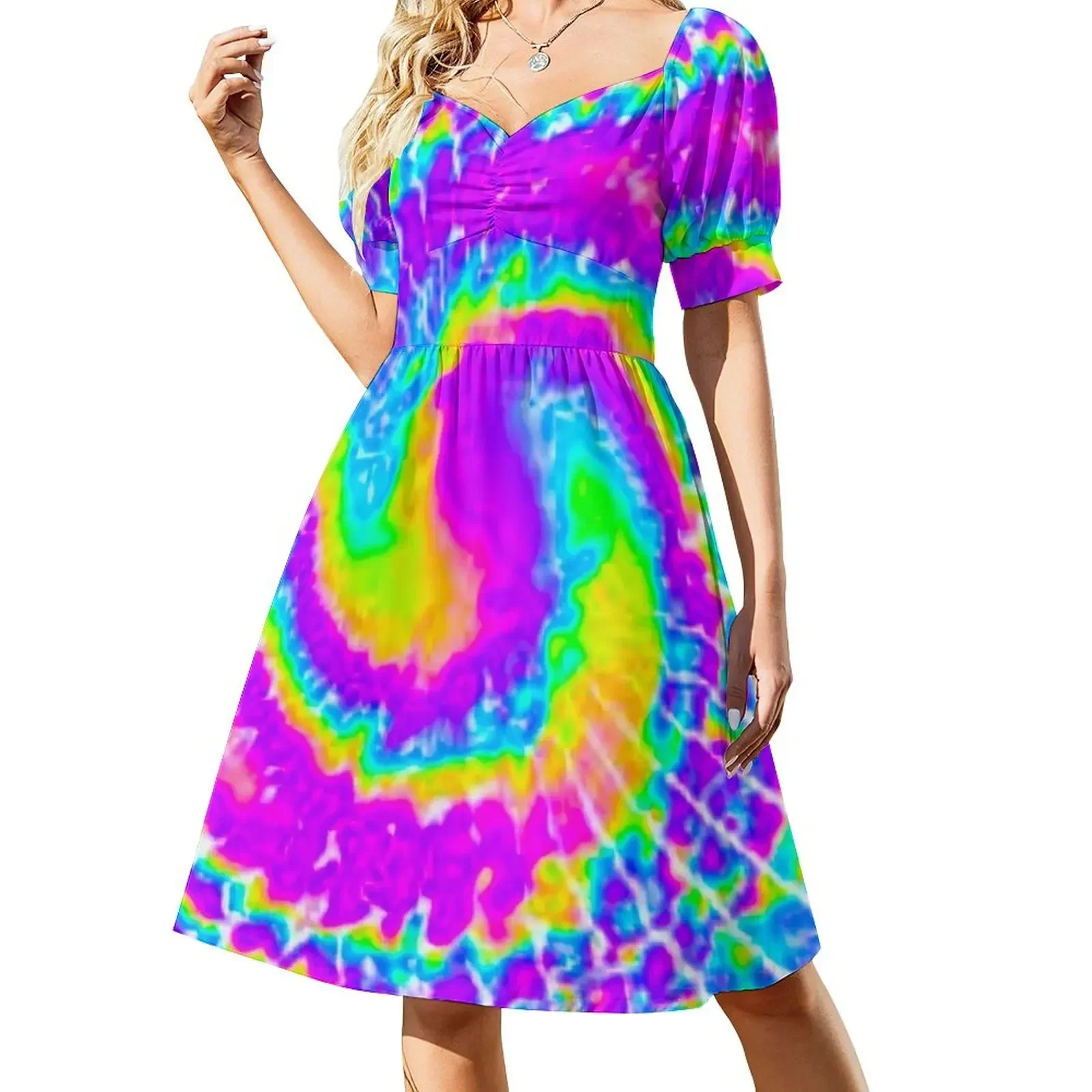 Purple Tie Dye is Life. Short-Sleeved Dress dresses for womens dress dresses Dress
Purple Tie Dye is Life. Short-Sleeved Dress dresses for womens dress dresses Dress