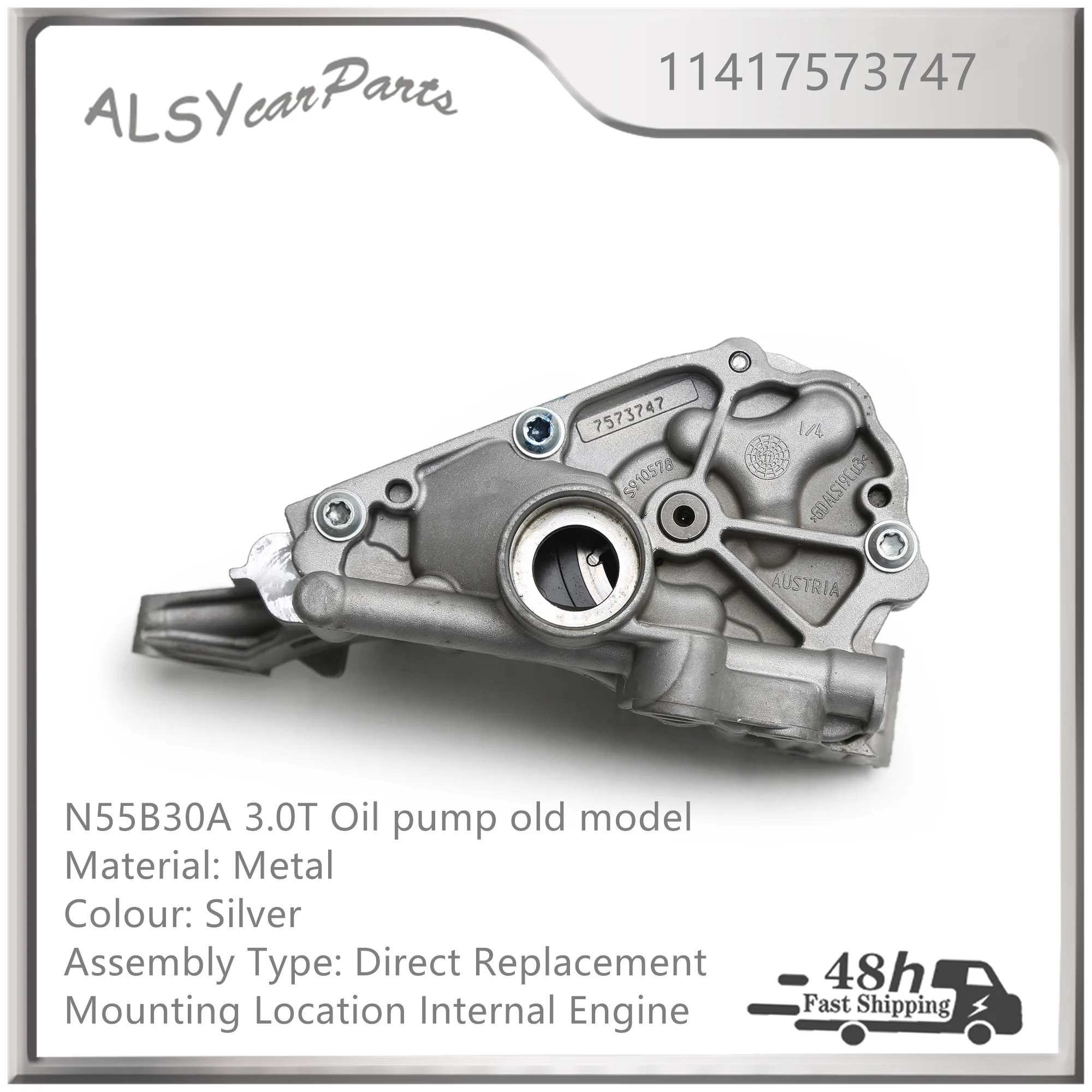 Масляный насос двигателя 11417573747 11 41 7 573 747 для BMW E90 E93 335i 2010-2012 535i N55B30A F12 640i 2011-2014 X3 xDrive35i
Масляный насос двигателя 11417573747 11 41 7 573 747 для BMW E90 E93 335i 2010-2012 535i N55B30A F12 640i 2011-2014 X3 xDrive35i