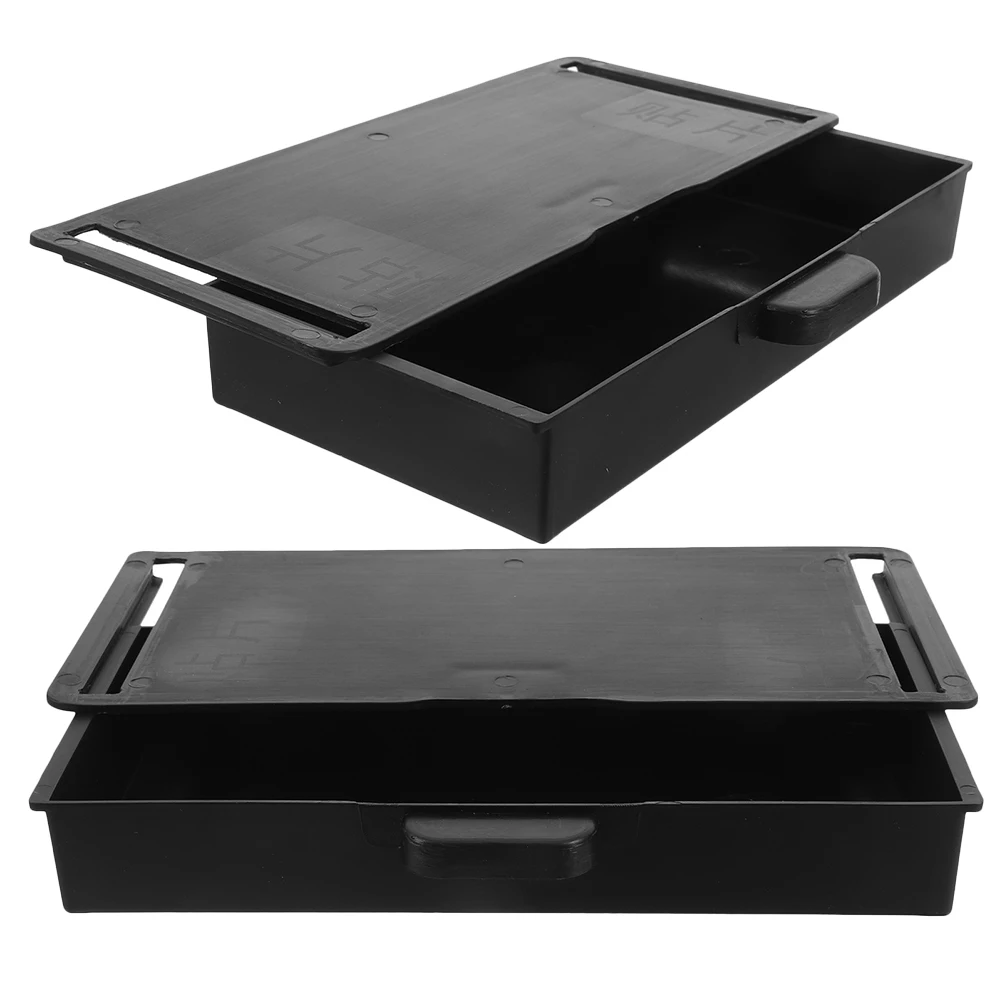 2 Pcs under Table Storage Box Drawer Office Organization for Desk Cabinet Insert Drawers Plastic 
2 Pcs under Table Storage Box Drawer Office Organization for Desk Cabinet Insert Drawers Plastic
