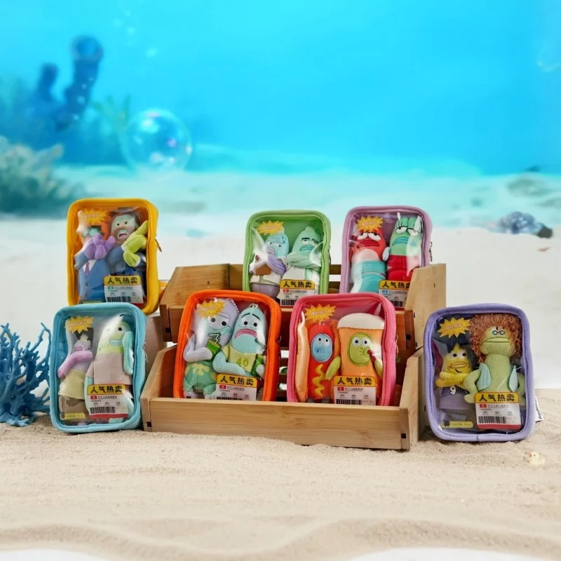 Original Potdemiel×SpongeBob SquarePants Bikini Bottom Residents passerby Fish Series Plush Toys Surprise Pendent Gifts Toys
Original Potdemiel×SpongeBob SquarePants Bikini Bottom Residents passerby Fish Series Plush Toys Surprise Pendent Gifts Toys