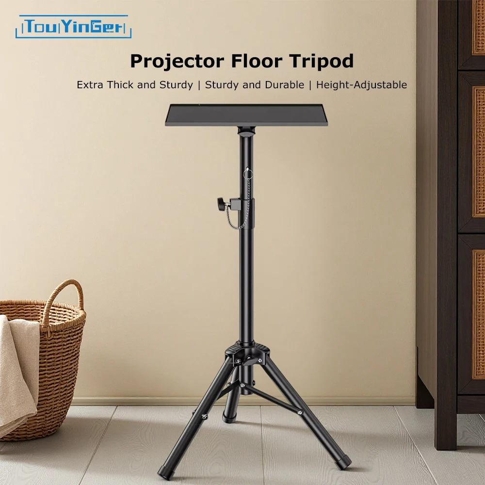 NEW Touyinger Foldable Tripod with Tray Projector Stand Suitable for Various Projector Set-top Boxes
NEW Touyinger Foldable Tripod with Tray Projector Stand Suitable for Various Projector Set-top Boxes