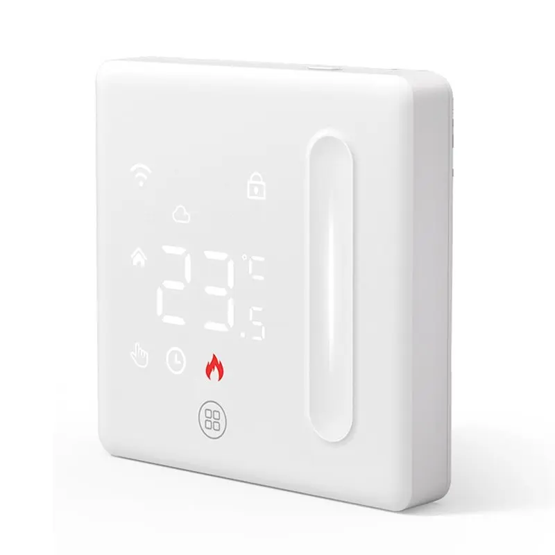 AT82-APP Remote-Control Tuya Wifi Smart Thermostat 16A Electric Floor Heating Temperature Control System
AT82-APP Remote-Control Tuya Wifi Smart Thermostat 16A Electric Floor Heating Temperature Control System