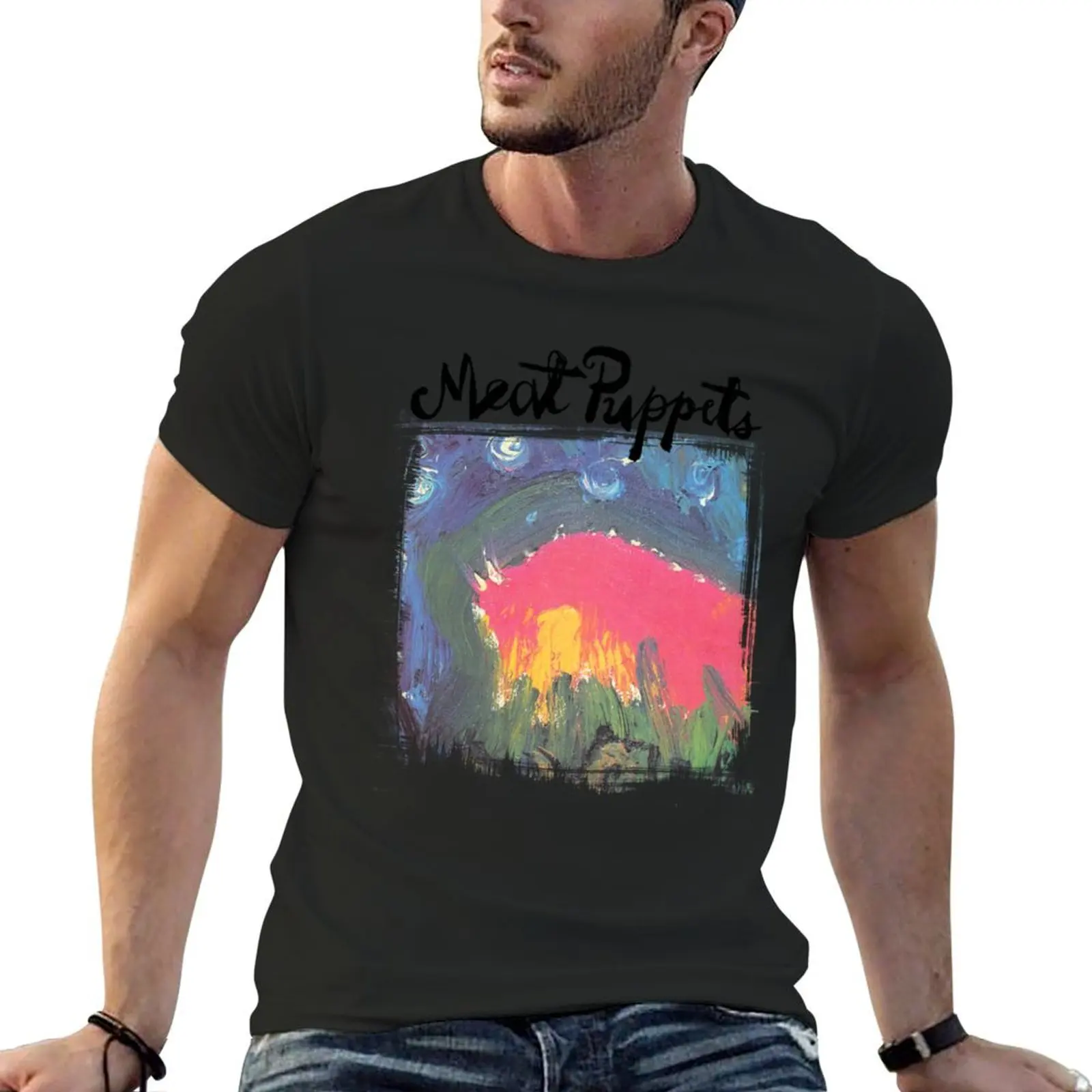 Meat Puppets T-Shirt vintage clothes anime tshirt Short sleeve tee shirts graphic tee fitted t shirts for men
Meat Puppets T-Shirt vintage clothes anime tshirt Short sleeve tee shirts graphic tee fitted t shirts for men