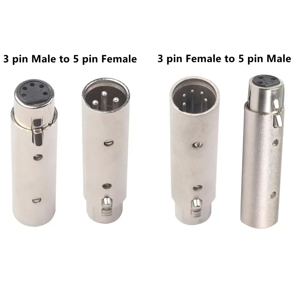Premium XLR To DMX Adapter 3 Pin Male To 5 Pin Female Converter For Audio-Lighting Applications Music Instruments Accessories
Premium XLR To DMX Adapter 3 Pin Male To 5 Pin Female Converter For Audio-Lighting Applications Music Instruments Accessories