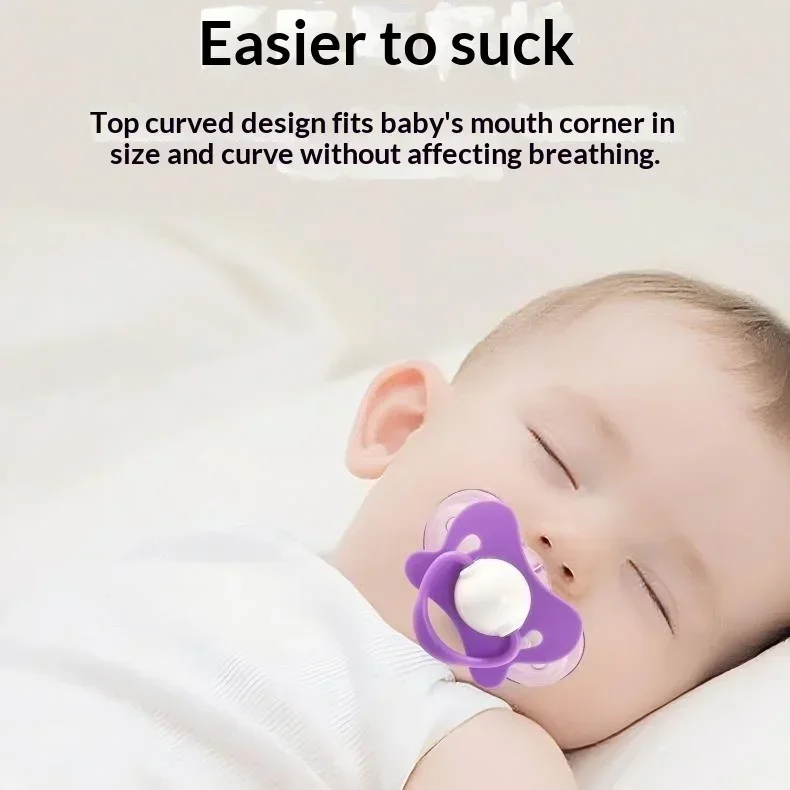 Baby Comes with Anti-dust Cover Pacifier 0-36 Months Liquid Silicone Newborn Baby Pacifier
Baby Comes with Anti-dust Cover Pacifier 0-36 Months Liquid Silicone Newborn Baby Pacifier