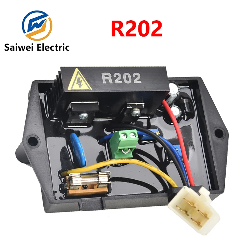 R202 AVR regelplaat excitatie regelplaat automatische clésregelaar voor benzinemotor générateurset onderdelen
R202 AVR regelplaat excitatie regelplaat automatische clésregelaar voor benzinemotor générateurset onderdelen
