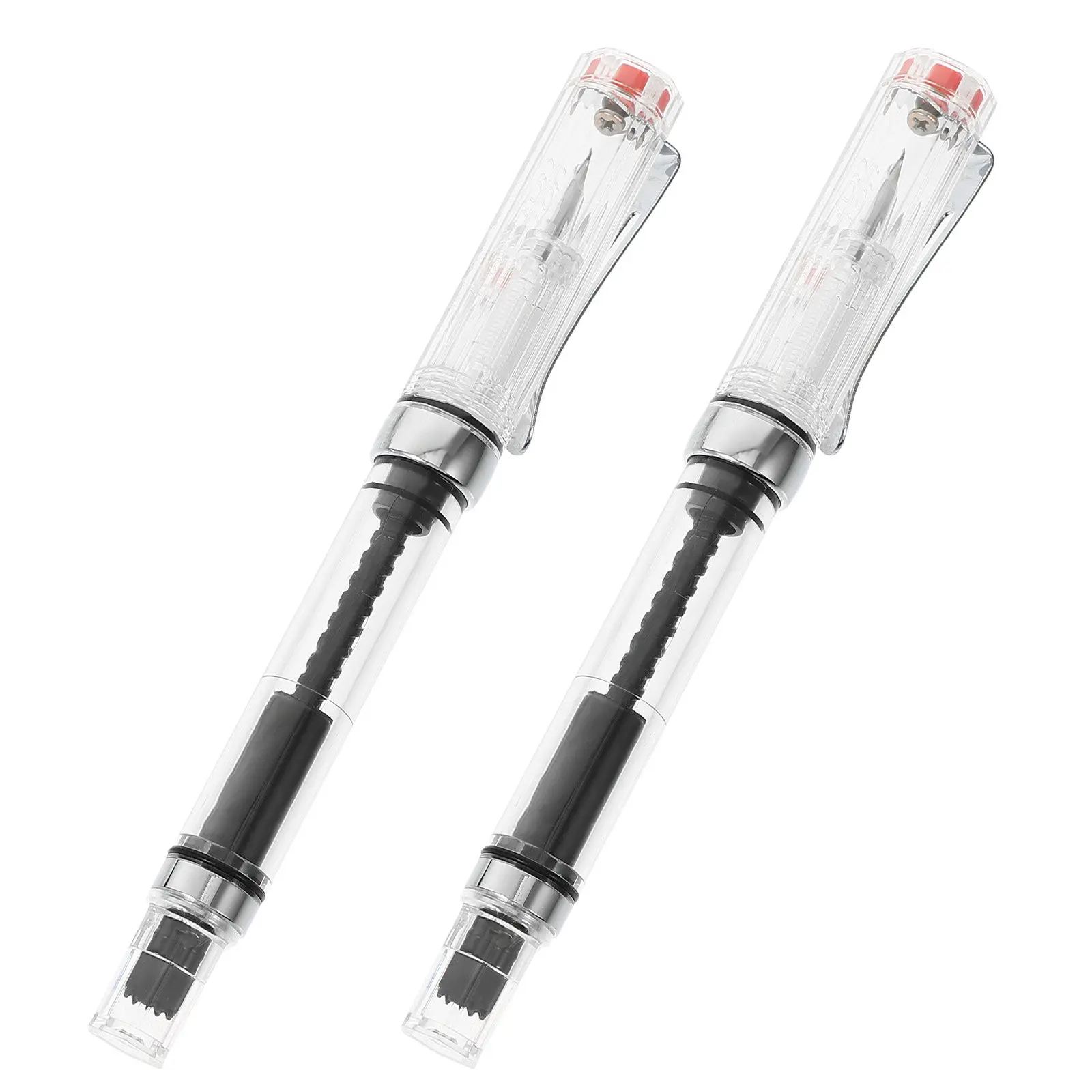 2pcs Fountain Pen Calligraphy Pen Smooth Writing Office School Stationery Gift Portable Business Pens Travel Writing Instrument
2pcs Fountain Pen Calligraphy Pen Smooth Writing Office School Stationery Gift Portable Business Pens Travel Writing Instrument