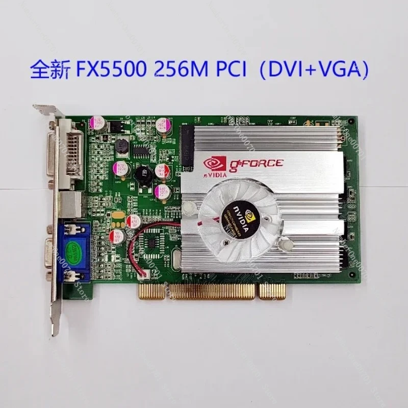 Старая видеокарта PCI, новая оригинальная независимая FX5500 256M 128-битная видеокарта DVI + VGA с двойным экраном и несколькими экранами
Старая видеокарта PCI, новая оригинальная независимая FX5500 256M 128-битная видеокарта DVI + VGA с двойным экраном и несколькими экранами