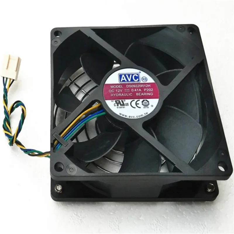 Wholesale: AVC 9025 9cm DS09225r12h p202 0.41a 4-wire speed regulating fan
Wholesale: AVC 9025 9cm DS09225r12h p202 0.41a 4-wire speed regulating fan