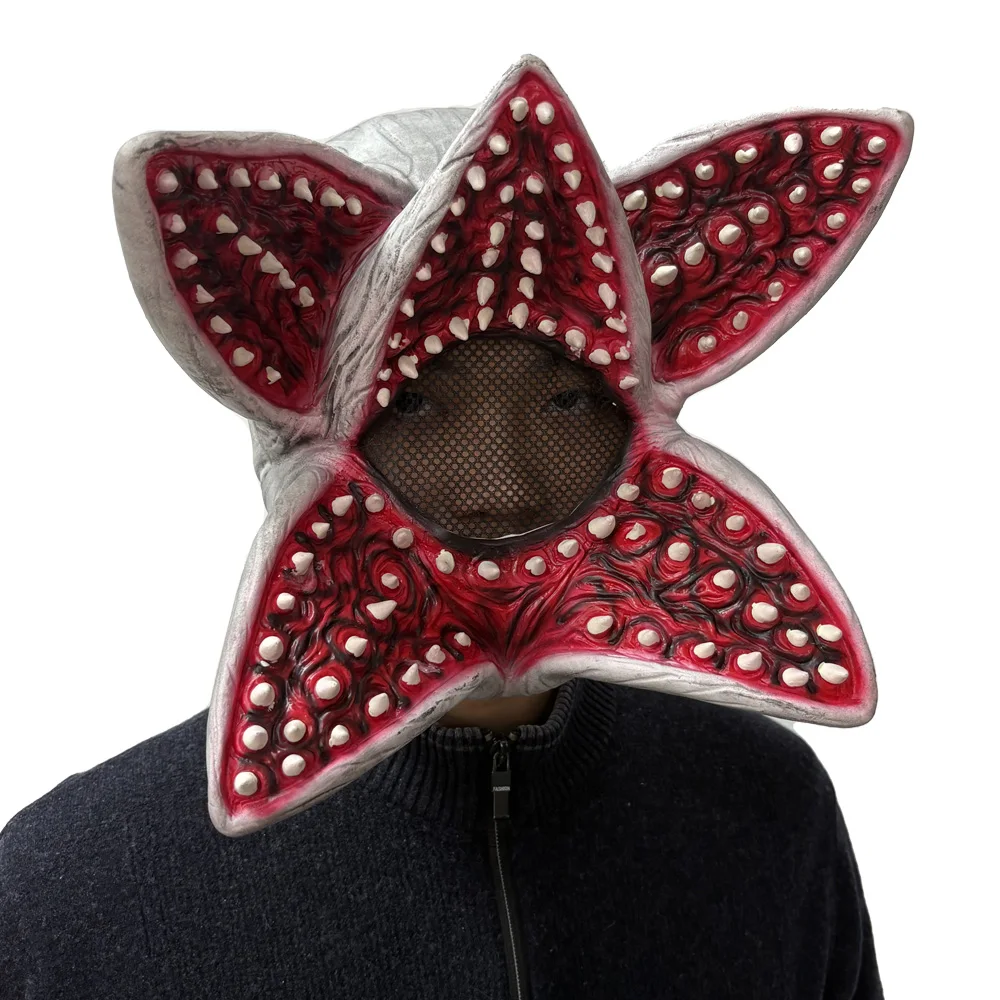 Cannibal Plant Demogorgon Monster Mask Cosplay Corpse Flower Latex Helmet Carnival Halloween Dress Up Party Costume Props Gifts
Cannibal Plant Demogorgon Monster Mask Cosplay Corpse Flower Latex Helmet Carnival Halloween Dress Up Party Costume Props Gifts