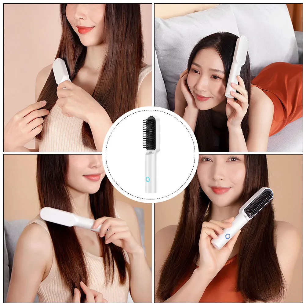 1Set Electric Hair Straightener Comb with USB Heating Technology Portable Styling Tool for Men and Women Lightweight Ergonomic
1Set Electric Hair Straightener Comb with USB Heating Technology Portable Styling Tool for Men and Women Lightweight Ergonomic