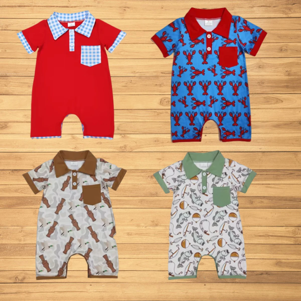 Wholesale western boutique baby kids clothes newborn toddler Sibling Baby Infant Boys Pocket Rompers
Wholesale western boutique baby kids clothes newborn toddler Sibling Baby Infant Boys Pocket Rompers